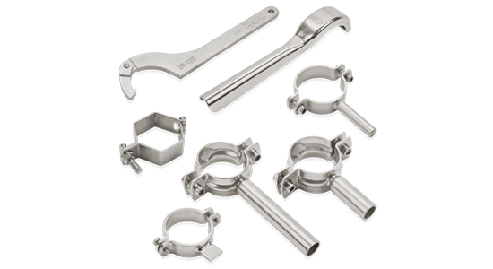 Tube Holders Tri-Clover
