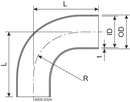 BOGEN 90° 63,5 POL/POL 304L – BS4825