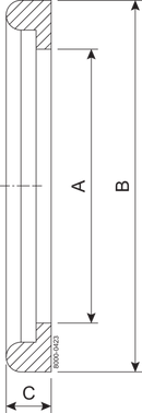 DICHTRING DN32 EPDM – PASST FÜR DIN