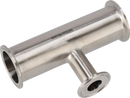 B7RMP-2 X 1-316L-7 - REDUCING TEE TC POLISHED ID/OD