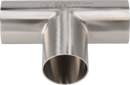 B7WWW-1 1/2-316L-7     . - WELD EQUAL TEE, POLISHED ID/OD