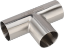 B7WWW-1 1/2-316L-7     . - WELD EQUAL TEE, POLISHED ID/OD