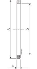 DICHTRING 63,5 PTFE - DS720