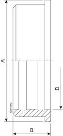 BUNDSTUTZEN SMS 76.1-304 – ISO2037