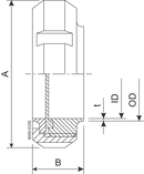 VERSCHRAUBUNG SMS 76.1-304L-NBR - ISO2037