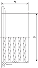 14RMP-2-304-7 - TC FERRULE FOR EXPANDING