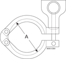 13MHHM 1/2-3/4-304 – CLAMP RING MIT DOPPELGELENK
