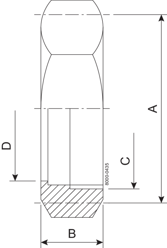 NUT (HEXAGON) IDF 63.5-304 - ISO2037