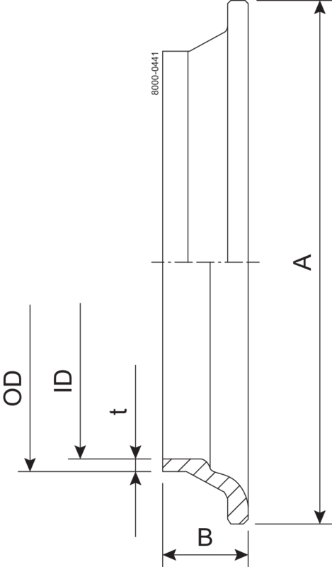 BUNDSTUTZEN RJT 38-316L – BS4825