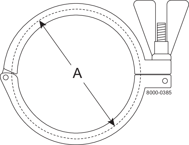 CLAMP RING DN10"-20-304