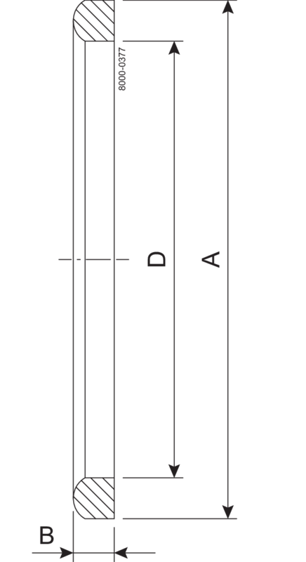 DICHTRING G DN150 Q - DIN 11851