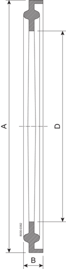 DICHTRING DN100 PTFE PASST FÜR DIN