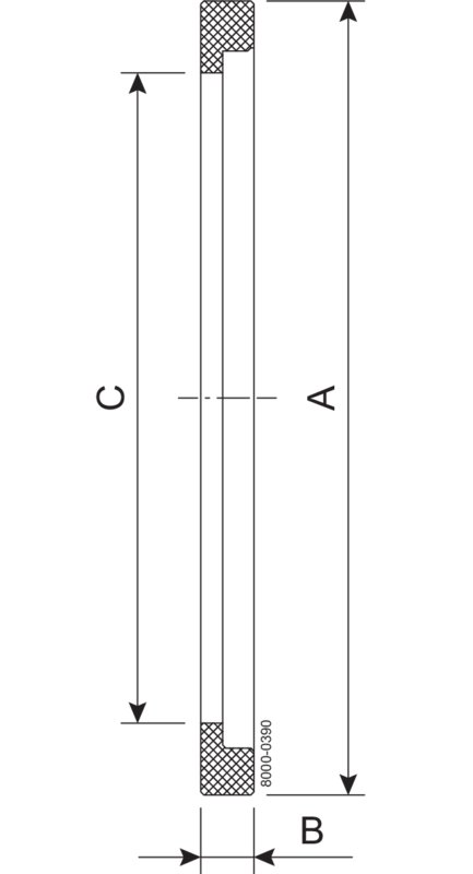 FLANSCHDICHTUNG DN40 Q – PASST FÜR DIN