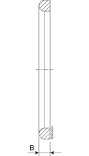 DICHTRING DN75 NBR – PASST FÜR DIN 8MM