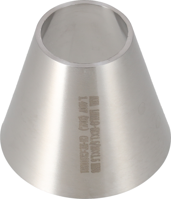 REDUZIERSTÜCK KONZ. RK DN100/40 HSF3 1.4404 - DIN 11852