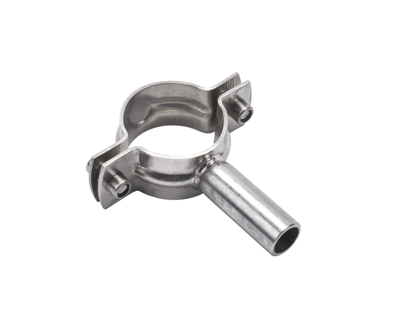 PIPE SUPPORT DN15X60-304 - TIGHT-WITH SHORT SHAFT-PIPE SUPPORT