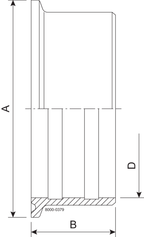 FERRULE 51-SB-304 - ISO2037