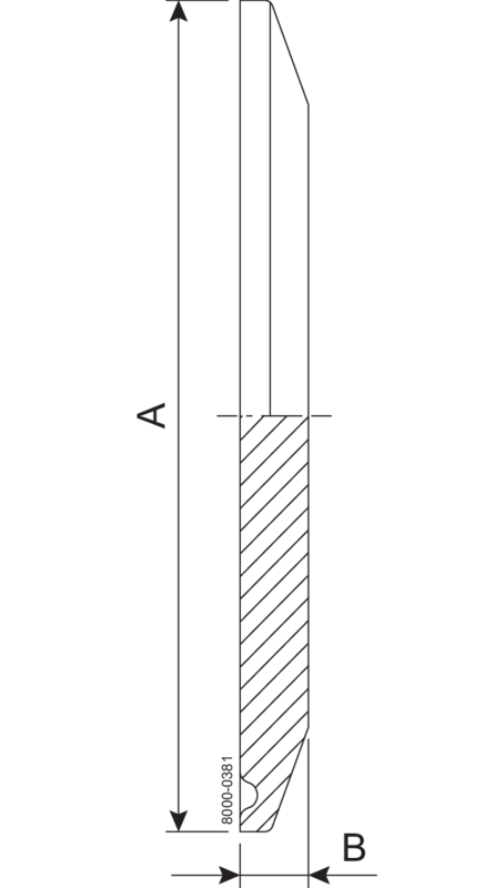 BLANK 51-SB-316L, - FERRULES