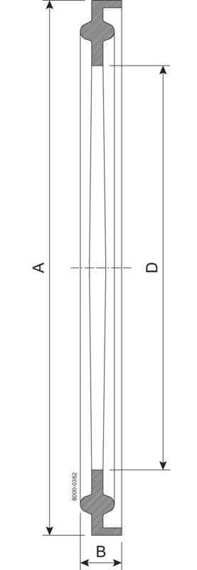 DICHTRING 114,3 FPM – ISO 2037 / BS4825