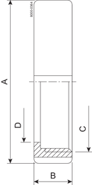 NUTMUTTER DS 101.6-304 - DS720