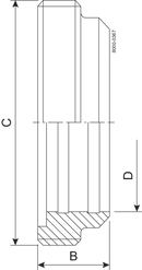 GEWINDESTUTZEN WALZ DS-51-304 - DS720