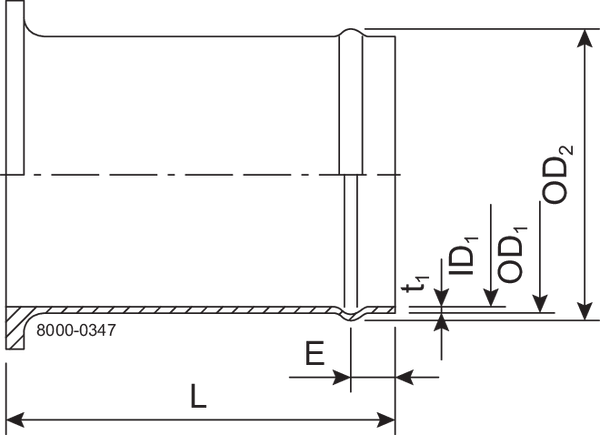 SCHLAUCHKEGELSTUTZEN 63,5-SB-316L – ISO2037