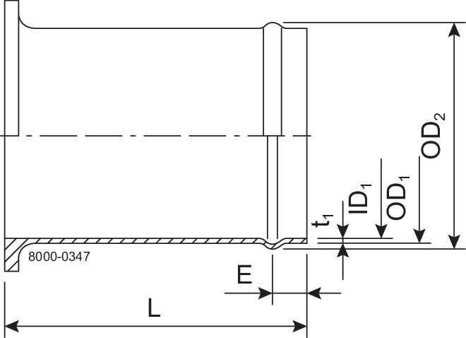 SCHLAUCHKEGELSTUTZEN 63,5-SB-316L – ISO2037