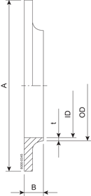 BUNDSTUTZEN RED. 63,5-51-316L – SMS