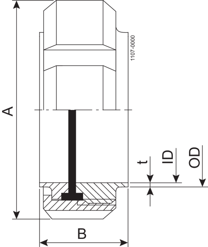 VERSCHRAUBUNG IDF 76.1-316L - IDF