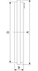 BLINDKEGEL IDF 51-SB-316L – ISO2037