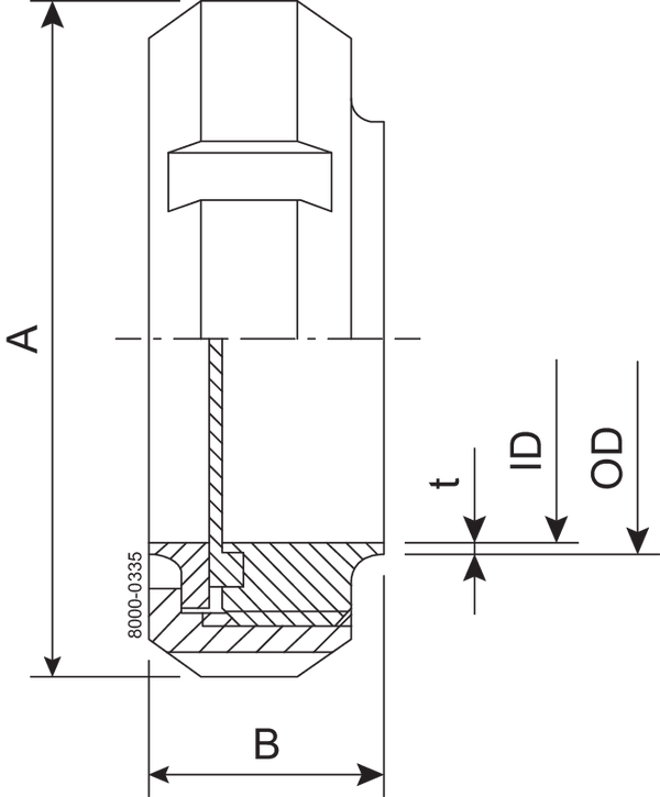 VERSCHRAUBUNG SMS WELDING 32 - NBR 304