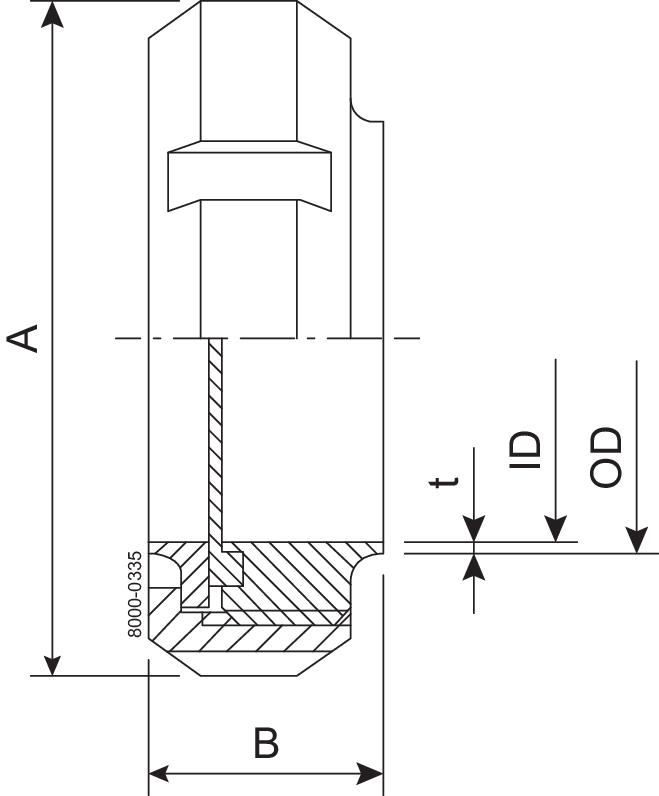 COMPL.UNION SMS W NBR 316L 32