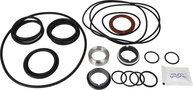 SERVICESATZ EPDM LKH-114 C/SIC - FLUSHED SHAFT SEAL