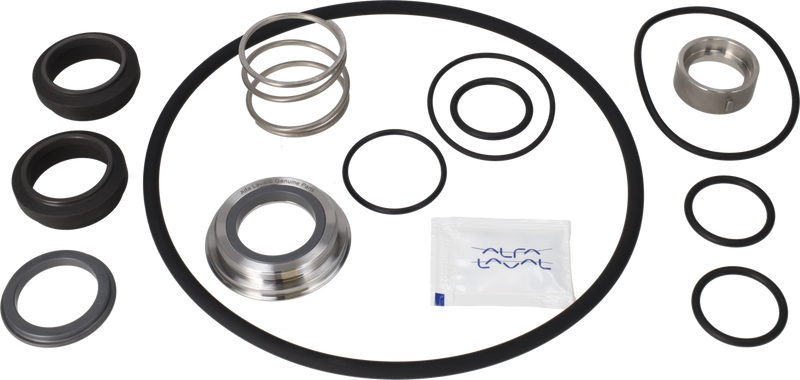 SERVICESATZ EPDM LKH-20 C/SIC - DOUBLE MECHANICAL SHAFT SEAL AND IMPELLER SCREW