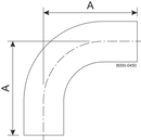 L2S-1-316L-7 - 90-WELD BEND POLISHED ID/OD
