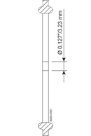 A80MP-E-2-316L - ORIFICE PLATE GASKET 2" EPDM
