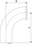 B2CMW-4-316L-PL – BPE BOGEN TC/S POLIERT 90 20RA/POL OD SF1