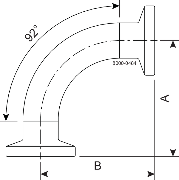 B292CMP-3-316L-PL – BPE BOGEN TRI-CLAMP 92 20RA/POL OD SF1