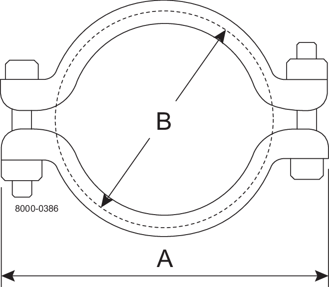 CLAMP RING MIT INBUSSCHRAUBEN 25-38-304