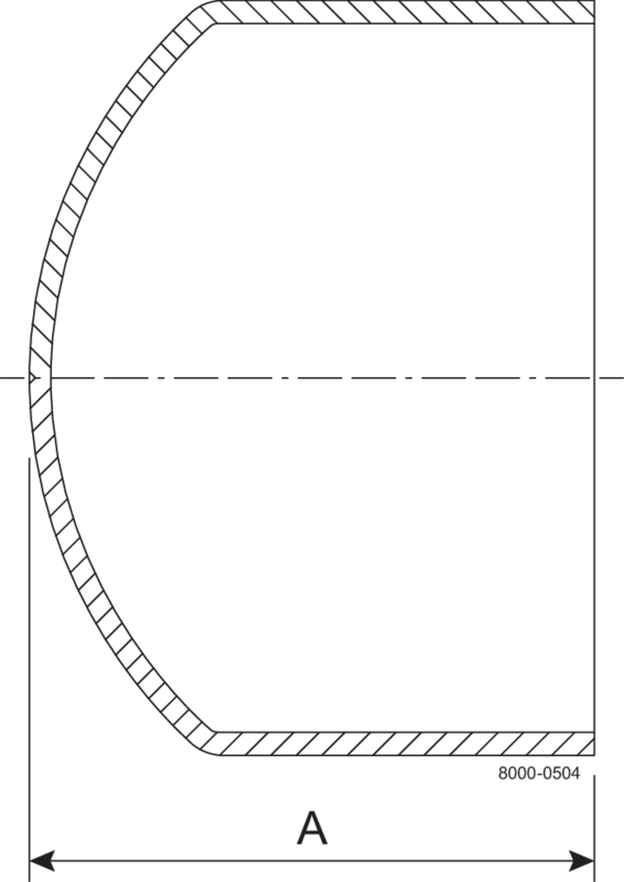 B16W-2 1/2-316L-PL – BPE-ENDKAPPE SCHWEIß 20RA/POL OD SF1