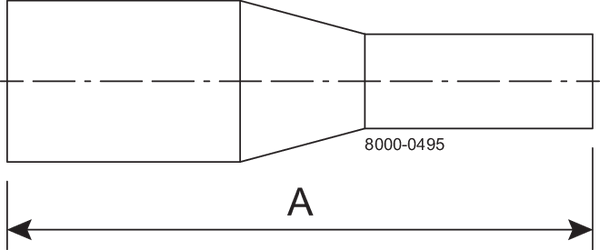 B31-4 X 2-316L-PM – BPE REDUZIERSTÜCK KONZ. S/S 15RAEP/POL,SF4