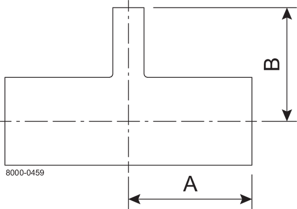 B7RWWW-1 X 1/2-316L-PL – BPE T-STÜCK RED. S 20RA/POL SF1