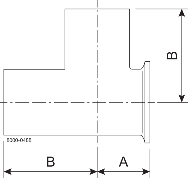 B7WMSW-1/2 316L-PL - BPE EQUAL T WXTCXW 20RA SF1