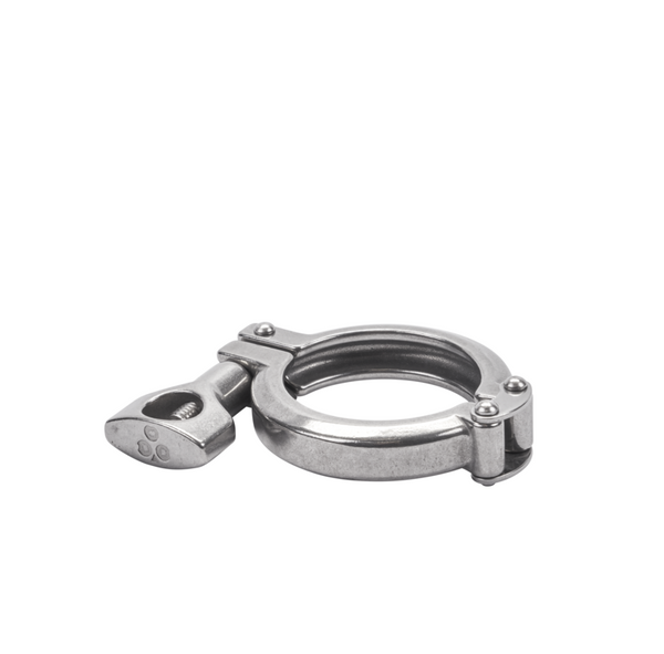 13MHHM-1 1/2-S 304 - DOUBLE HINGED CLAMP 1" & 1.5" 304