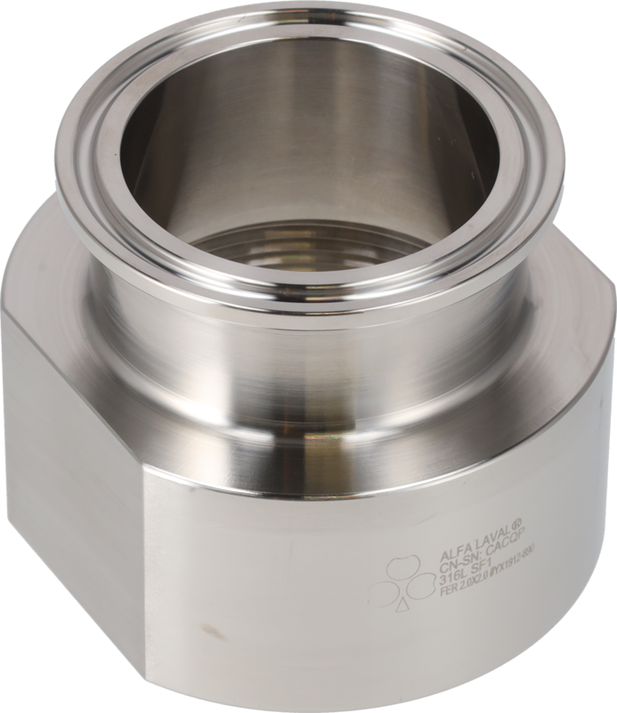 22MP-1/2 X 1/8-316L-PL - TC X NPT-FEMALE ADAPTER 20RA