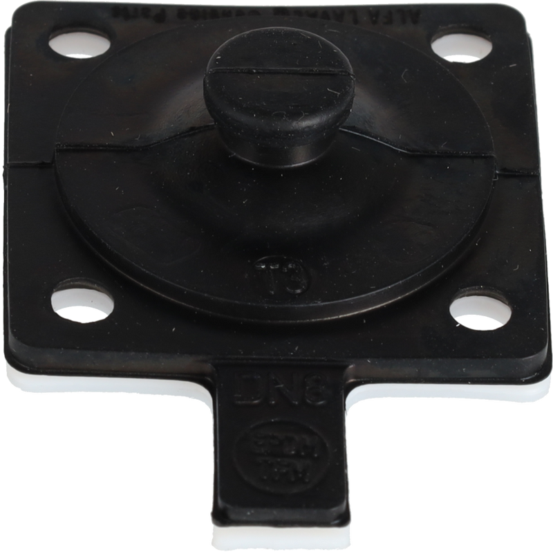 DIAPHRAGM TFM/EPDM DN8-1/4" - POINT-FIXED BUTTON FOR UNIQUE DIAPHRAGM VALVE DV-ST