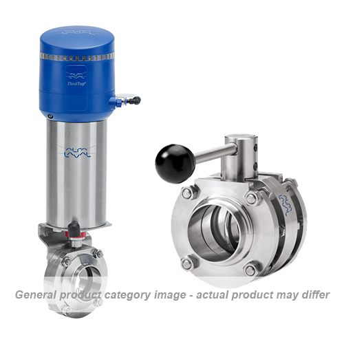 BUTTERFLY VALVE LKB-2 M/NL - DN32 Q 304L